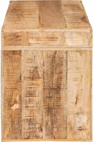 vidaXL End Table Καφέ 60 x 35 x 46 εκ. Στερεό ξύλο μάνγκο