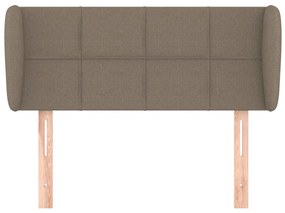 vidaXL Κεφαλάρι με Πτερύγια Taupe 103x23x78/88 εκ. Υφασμάτινο