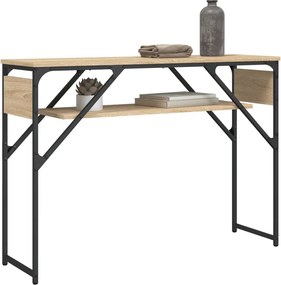 vidaXL Τραπέζι Κονσόλα Sonoma Δρυς 105 x 30 x 75 εκ. από Επεξεργ. Ξύλο