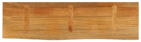vidaXL Επιφάνεια Τραπεζιού 120x20x3,8 εκ. Live Edge Μασίφ Ξύλο Μάνγκο