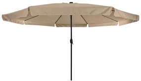 vidaXL Ομπρέλα Κήπου Ταουπέ 395 x 395 x 245 εκ. Πολυεστέρας, Χάλυβας