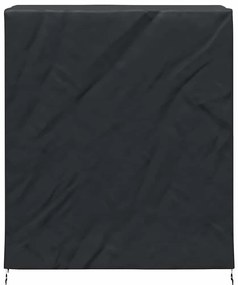 vidaXL Κάλυμμα Τραπέζης Πινγκ Πονγκ Μαύρο 165 x 70 x 185 εκ ύφασμα