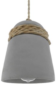 Φωτιστικό Οροφής Etesian 01319 Grey GloboStar Cement
