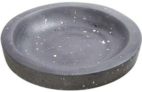 Διακοσμητικό Μπωλ Μωσαϊκό TZB115 36x36x5cm Anthracite Espiel Cement