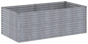 vidaXL Ζαρντινιέρα 196 x 100 x 69 εκ. από Ατσάλι Σκληρυθέν στον Αέρα