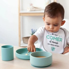 Παιδικό Σετ Φαγητού 3τμχ Kiokids Μέντα 4174
