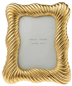 Κορνίζα Polyester Χρυσή Με Γραμμές 13x18εκ. Zen Collection 25.21.51517