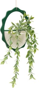 Τεχνητό Φυτό Σε Γλάστρα Κρεμαστό (19.5x9x52) A-S Cheri 206504 White