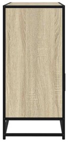 vidaXL Sideboard Sonoma Oak 100x35x76 cm Κατασκευασμένο ξύλο