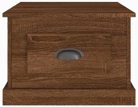 vidaXL Τραπεζάκι Σαλονιού Καφέ Δρυς 50x50x35 εκ. Επεξεργασμ. Ξύλο