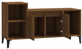 vidaXL Έπιπλο Τηλεόρασης Καφέ Δρυς 100x35x55 εκ. Επεξεργασμένο Ξύλο