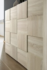 Έπιπλο Τηλεόρασης Ανθρακί Οξειδωμένο 121x43x57