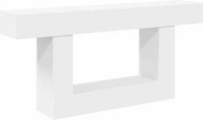 vidaXL Λευκός 160 x 30 x 74 εκ