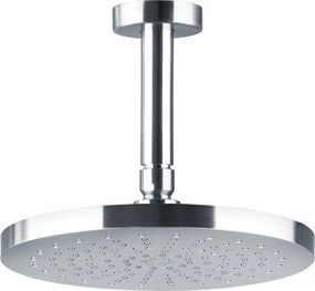 Almar E044044+R50813 Inox Finish - Κεφαλή Ντους με Βραχίονα Οροφης