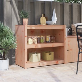 vidaXL Ντουλάπα Εξωτερικής Κουζίνας 106x55x92 εκ Στερεό Ξύλο Douglas