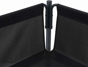 vidaXL Σετ Καναπέ Κήπου Ανθρακί Ατσάλι