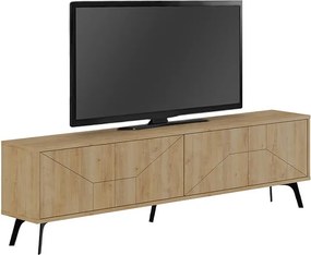 Έπιπλο τηλεόρασης Dune sapphire oak 180x29x50εκ