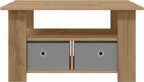 vidaXL Τραπεζάκι σαλονιού Artisan Oak 77 x 55 x 42 εκ.