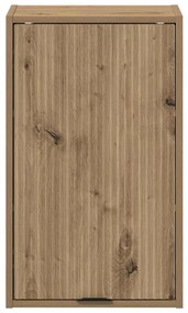 vidaXL Ντουλάπι Μπάνιου Επιτοίχιο artisan δρυς 39 x 23.5 x 65 εκ.
