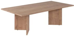 Τραπεζάκι σαλονιού Sabin Megapap χρώμα sapphire oak 119x60x40εκ.