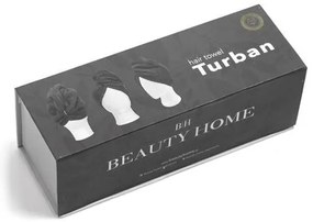 Beauty Home Πετσέτα μαλλιών Turban Art 3408 Μωβ