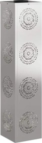 vidaXL Ηλιακό LED Φως Δρόμου 2 pcs Θερμό λευκό 18 x 18 x 80 εκ.