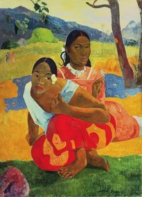 Αναπαραγωγή Nafea Faaipoipo (When are you Getting Married?), 1892, Gauguin, Paul
