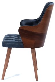 Καρέκλα DELUX  ξύλο φυσικό χρώμα /ύφασμα GOLF 10 - Ύφασμα - 783-1100