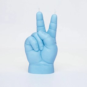 Κερί Peace Baby Hand 6x4x11cm Blue Candle Hand Vegetable Candle