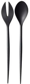 Κουτάλες Σερβιρίσματος Krenit (Σετ 2Τμχ) 352010 30x4,5cm Black Normann Copenhagen Μελαμίνη