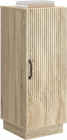 vidaXL Πλαϊνό γραφείο Sonoma Δρυς 33 x 34,5 x 87 εκ.