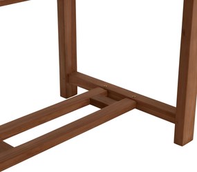 ΣΕΤ ΤΡΑΠΕΖΑΡΙΑΣ CRANDER HM21288 ΤΡΑΠΕΖΙ &amp; 6 ΠΟΛΥΘΡΟΝΕΣ ΠΤΥΣΣΟΜΕΝΕΣ-ΤΕΑΚ