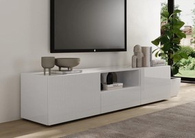 Έπιπλο Τηλεόρασης Ανθρακί Οξειδωμένο 121x43x57