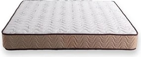 Stewehome Bamboo Plus Ορθοπεδικό Στρώμα Διπλού Κρεβατιού Καφέ 140x200 cm