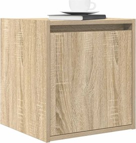 vidaXL Κομοδίνα Επιτοίχια Sonoma Δρυς 38x34x40 εκ.