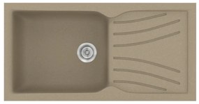 Sanitec Classic 324 Granite Taupe Νεροχύτης 55cm