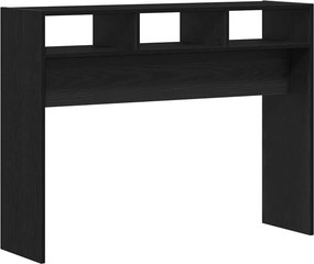 vidaXL Τραπέζι κονσόλας Μαύρη δρυς 105 x 30 x 80 εκ.