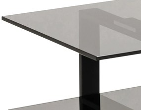 Τραπέζι Tv Oakland 344, Μαύρο, 120x32x45cm