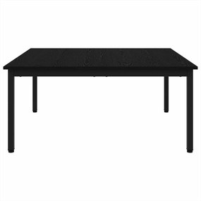 vidaXL Τραπεζάκι σαλονιού Μαύρη Οξυά 100 x 100 x 45 cm