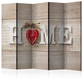 Διαχωριστικό με 5 τμήματα - Room divider - Home and red heart 225x172