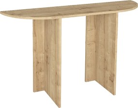 Κονσόλα Cortado Megapap χρώμα sapphire oak 120x35x75εκ.