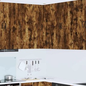 vidaXL Ντουλάπα Κουζίνας Kalmar Καπνιστό Δρύς 57 x 57 x 100 εκ.