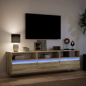 ΈΠΙΠΛΟ ΤΟΙΧΟΥ ΤΗΛΕΟΡΑΣΗΣ ΜΕ LED SONOMA ΔΡΥΣ 180X31X45 ΕΚ. 3307942