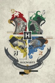 Εικονογράφηση Harry Potter - Hogwarts Crest