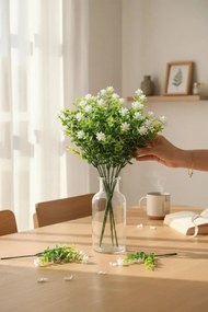 Stewehome Τεχνητό διακοσμητικό μπουκέτο πρασινάδας