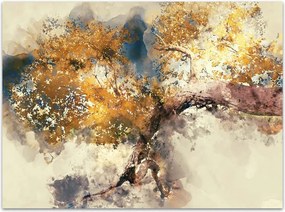 Πίνακας σε καμβά "Abstract Tree" Megapap ψηφιακής εκτύπωσης 100x70x3εκ.