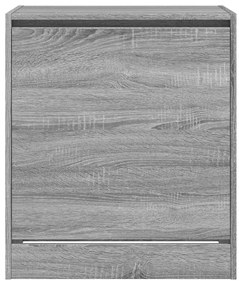 vidaXL Παπουτσοθήκη Γκρι Sonoma 60x42x69 εκ. από Επεξεργ. Ξύλο