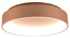 Φωτιστικό Οροφής - Πλαφονιέρα Noah LED-NOAH-PL45-ORO 40W Led Φ45cm 13cm Gold Luce Ambiente Design Αλουμίνιο