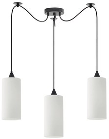 SE21-BL-4-BL3-GL3 ADEPT TUBE  Pendant White Glass+