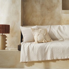 Ριχτάρι Ori 401/06 Natural Beige Gofis Home Πολυθρόνα 180x180cm Βαμβάκι-Πολυέστερ